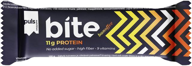 PULS Bite proteiinipatukka Banoffee 35g