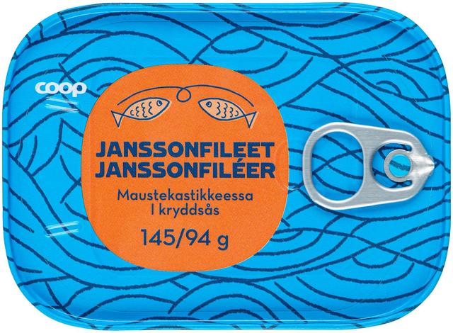 Coop janssonfileet maustekastikkeessa 145/94 g