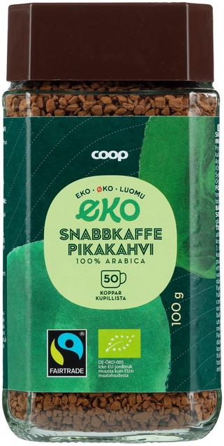 Coop pikakahvi luomu 100 g