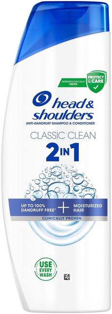 H&s classic clean shampoon 2in1 500ml