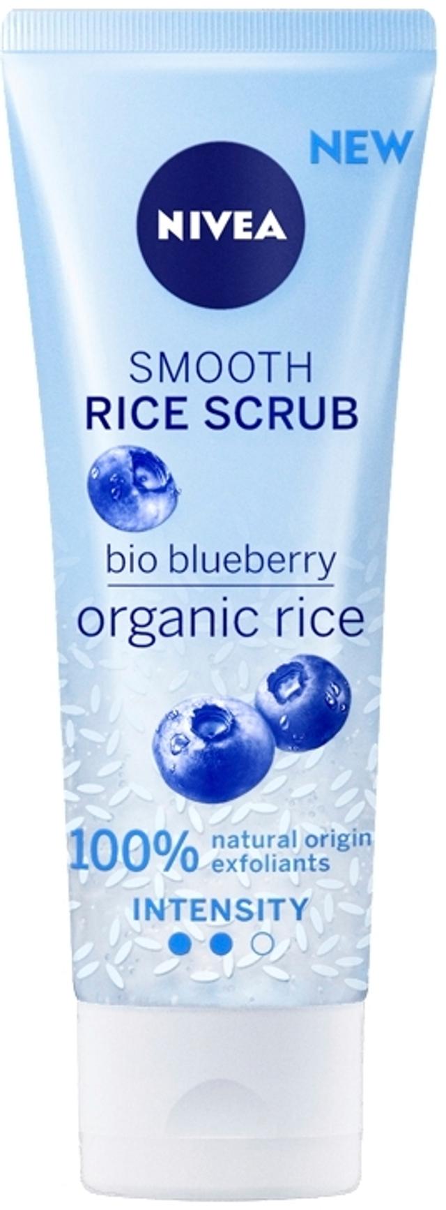 NIVEA 75ml Smooth Rice Scrub -kuorintavoide normaalille iholle