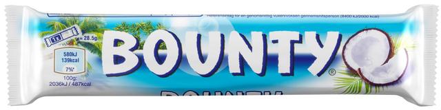 Bounty suklaapatukka (57 g)