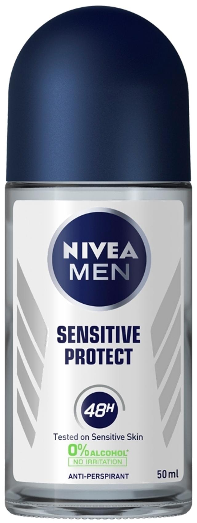 NIVEA MEN 50ml Sensitive Protect Deo Roll-on -antiperspirantti