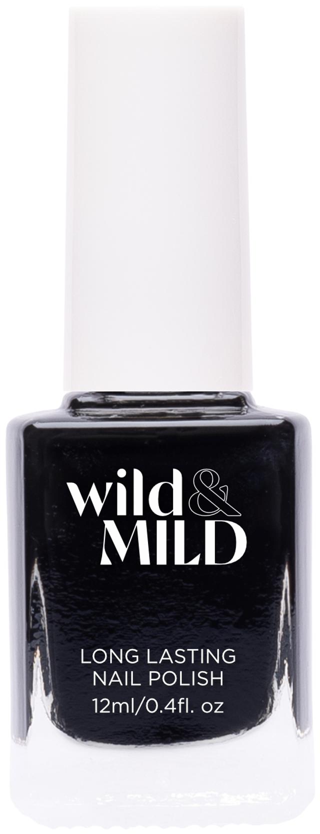 Wild&Mild Long Lasting nail polish M002 Lady in Black 12 ml