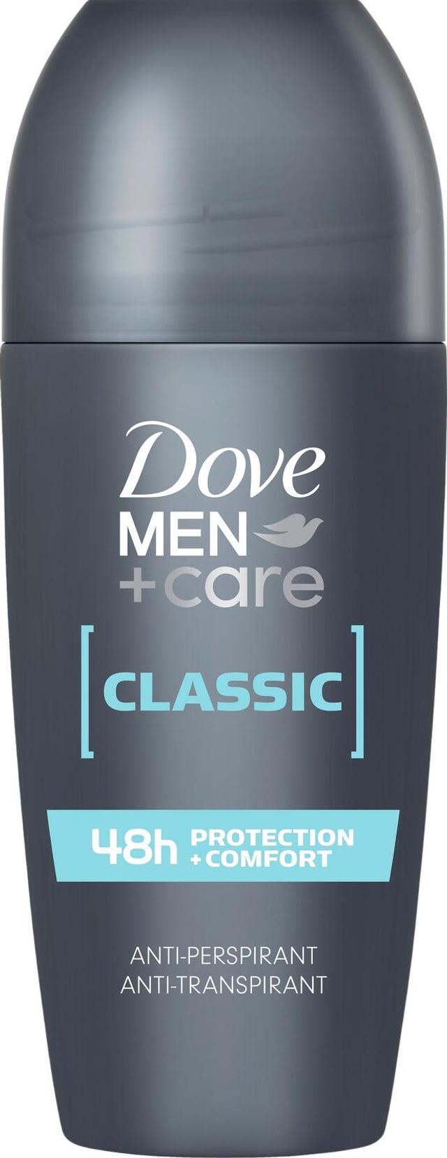 Dove Men+Care Men+Care 48h Classic antiperspirantti deodorantti roll-on  50 ml