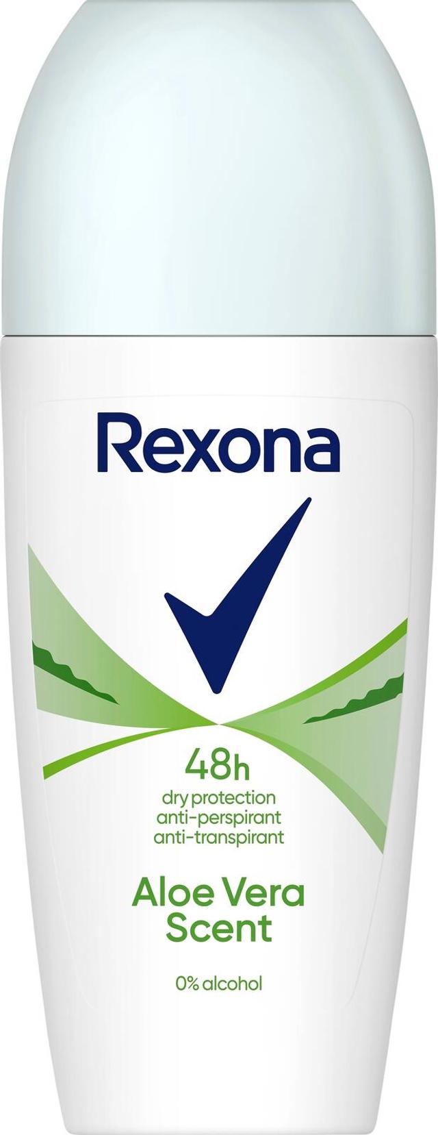 Rexona 48h Aloe Vera Antiperspirantti Deodorantti Roll-on raikas tuoksu 50 ml