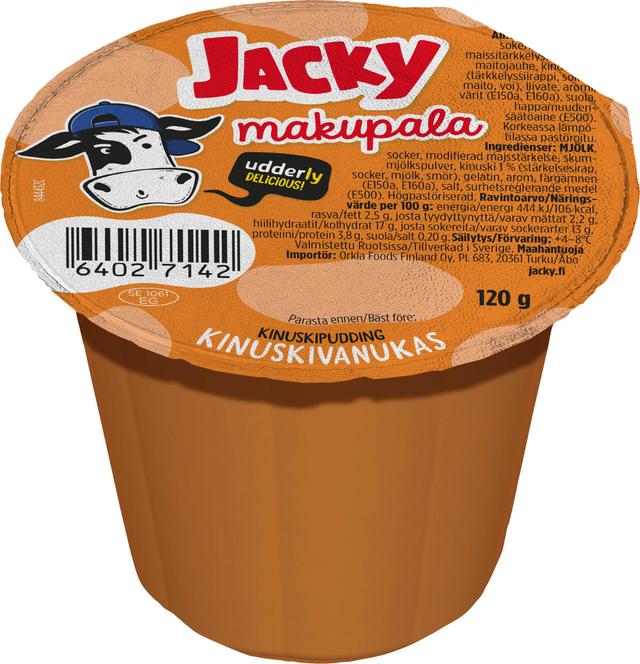 Jacky Makupala kinuskivanukas 120g