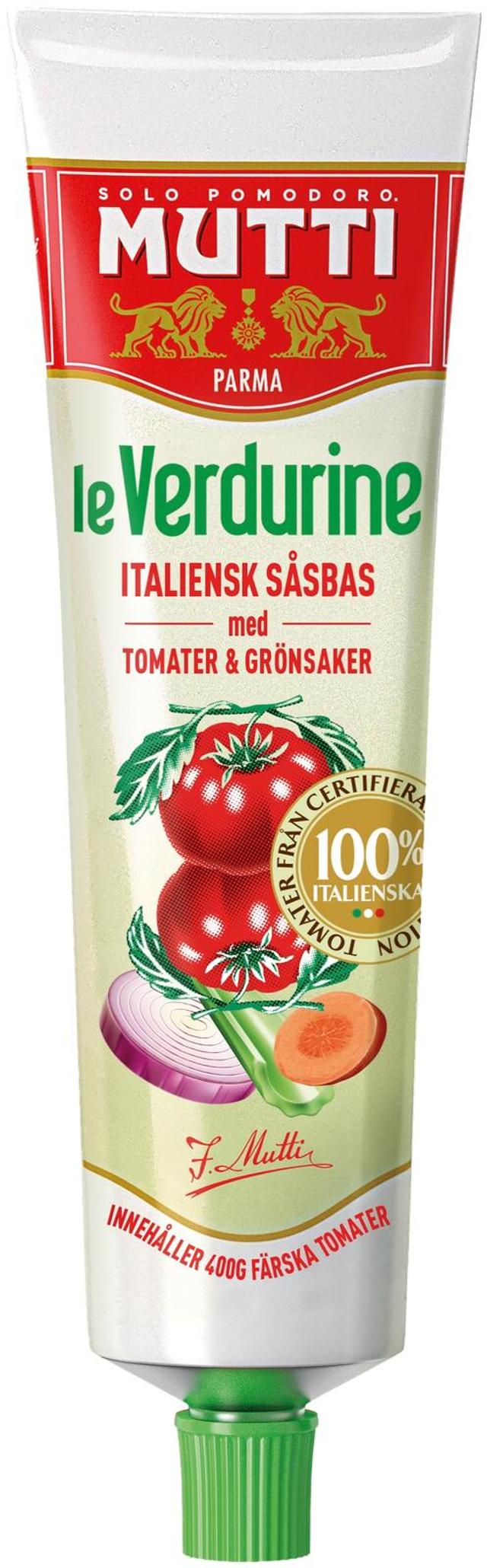 Mutti tuplakonsentroitu tomaattipyree vihanneksilla 130 g
