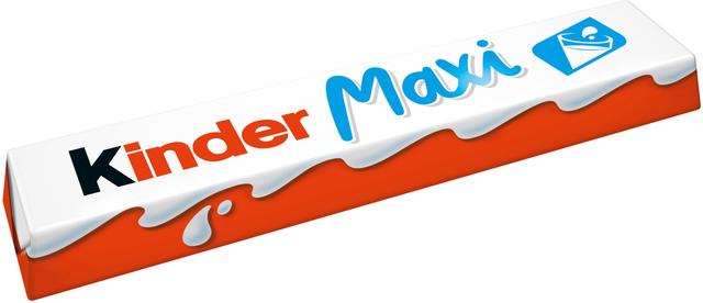 Kinder Maxi maitosuklaata maitoisalla täytteellä 21g (1kpl)