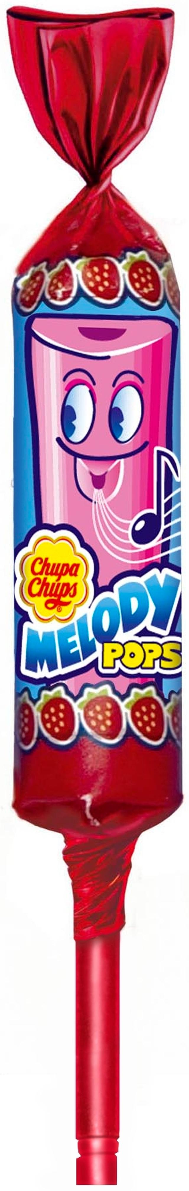 Chupa Chups 15g Melody Pops mansikka tikkari