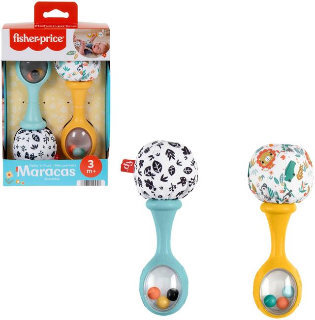 Fisher-Price Shake & Rattle Maracas Hmf34