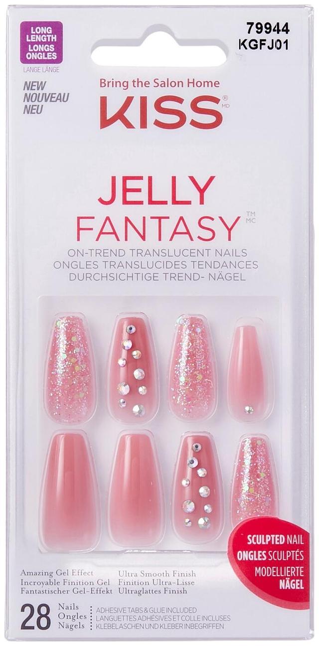 Kiss Gel Fantasy Jelly Nails, Be Jelly