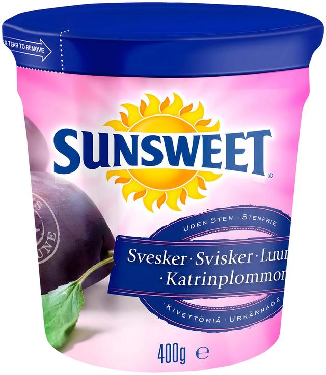 Sunsweet Isoja kivettömiä luumuja 400g