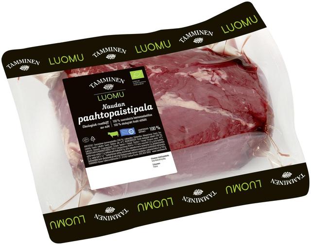 Tamminen luomunaudan paahtopaistipala n1kg