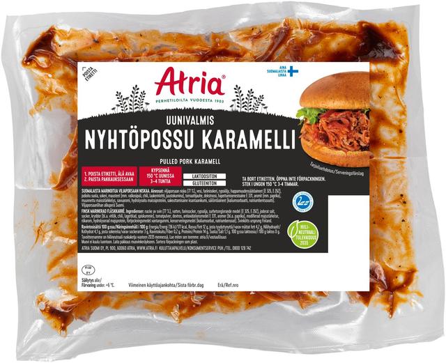 Atria Nyhtöpossu Karamelli n1,3kg