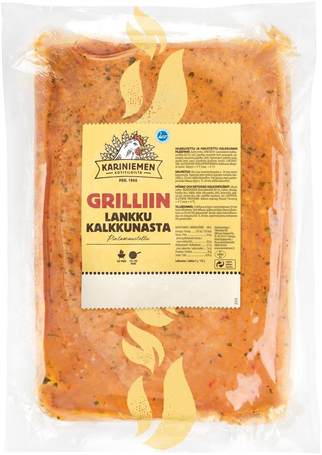 Kariniemen Grillilankku kalkkunasta n. 600 g