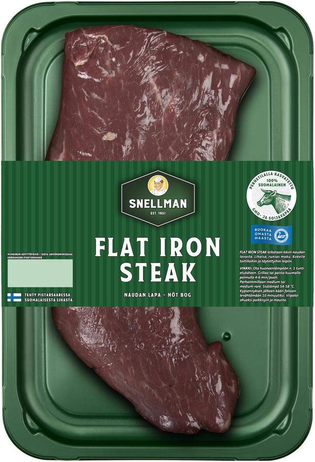 Snellman Flat iron steak n500g