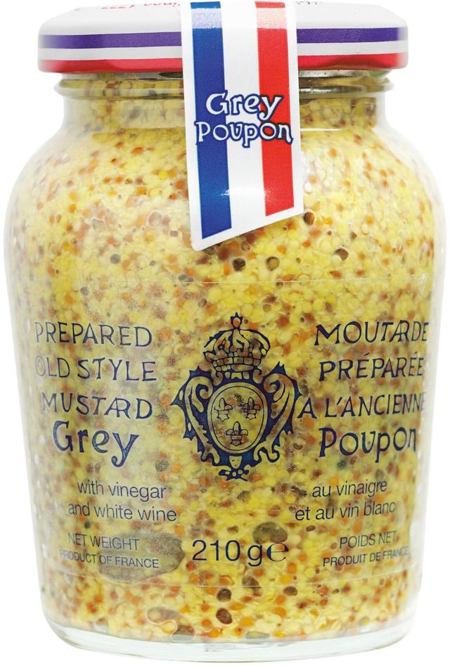Grey Poupon Kokojyvädijonsinappi valkoviinillä 210g