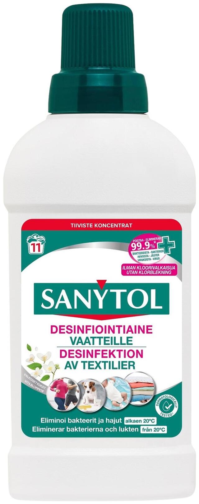 Sanytol 500ml Desinfiointiaine vaatteille