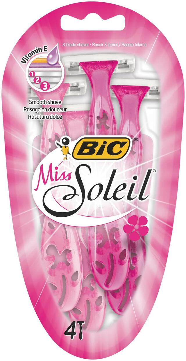 BIC varsiterä Miss Soleil 4-pack