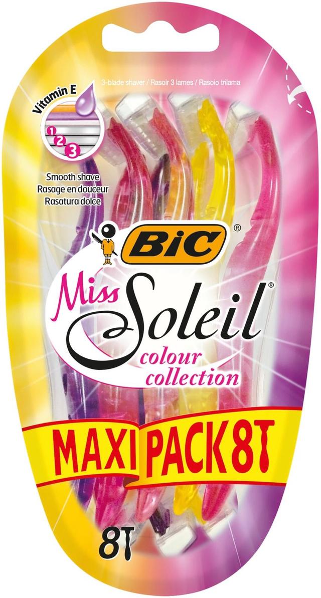 BIC varsiterä Miss Soleil Colour Collection 8-pack