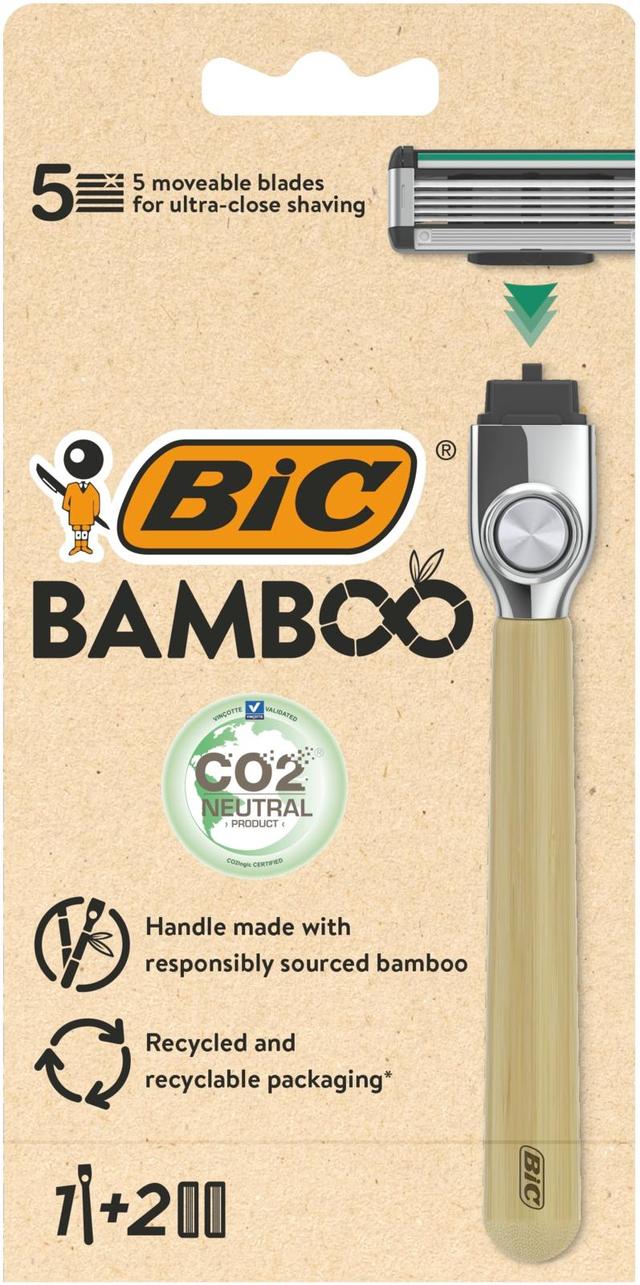 Bic Bamboo varsi ja 2 vaihtoterää