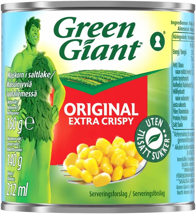 Green Giant Maissinjyviä suolaliemessä 160/140g