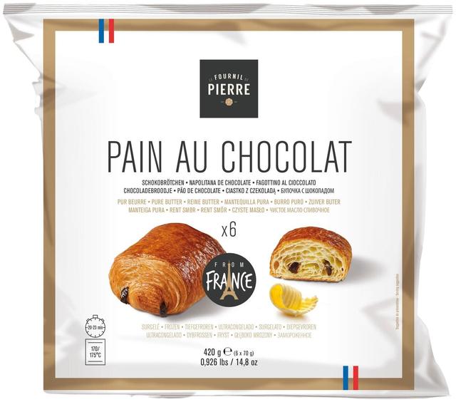 Pain au chocolat suklaacroissant 420 g pakaste