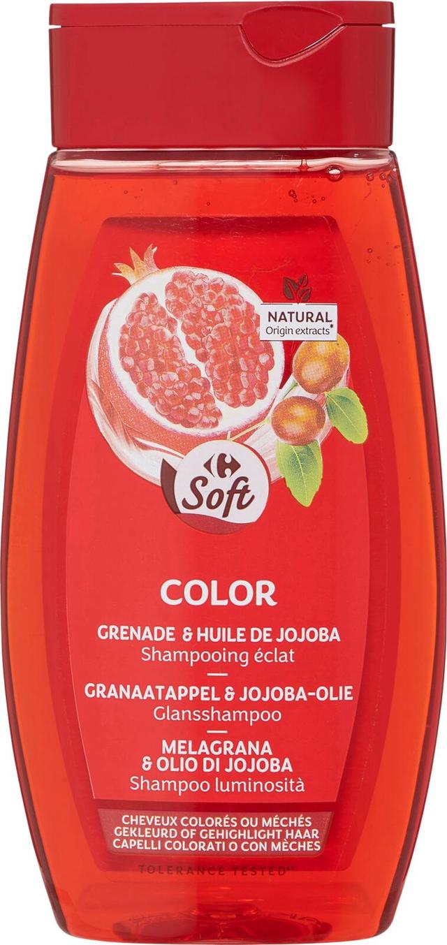 Carrefour Soft Pomegranate & Jojoba shampoo 250 ml