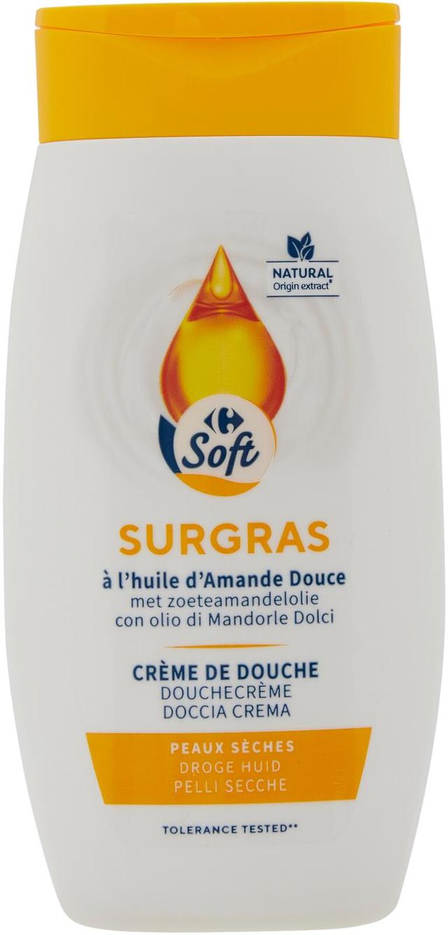 Carrefour Soft suihkugeeli Creamy 250 ml