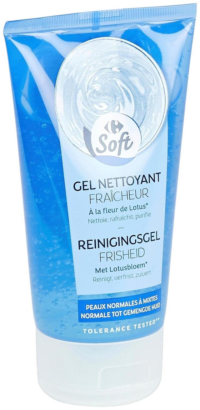 Carrefour Soft Face Freshness puhdistusgeeli 150 ml