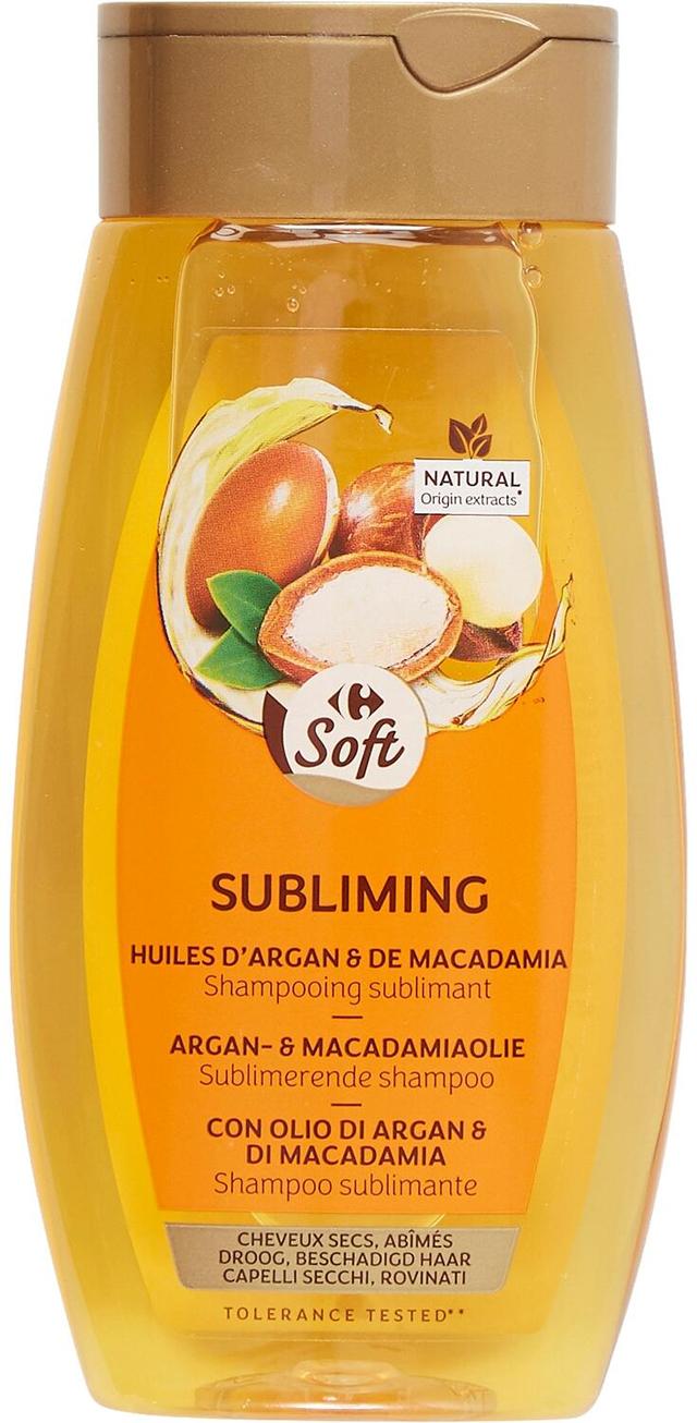 Carrefour Soft Argan & Macadamia shampoo 250 ml