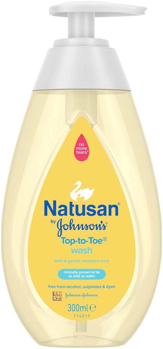 Natusan by Johnson's Top-to-toe pesuneste 300ml
