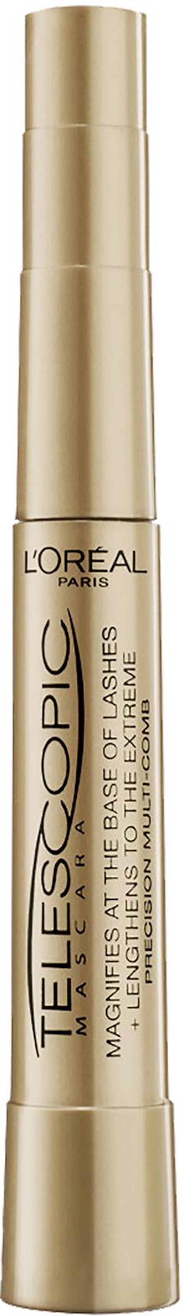 L'Oréal Paris Telescopic Maskara Black/Noir ultrapidentävä ripsiväri 8ml
