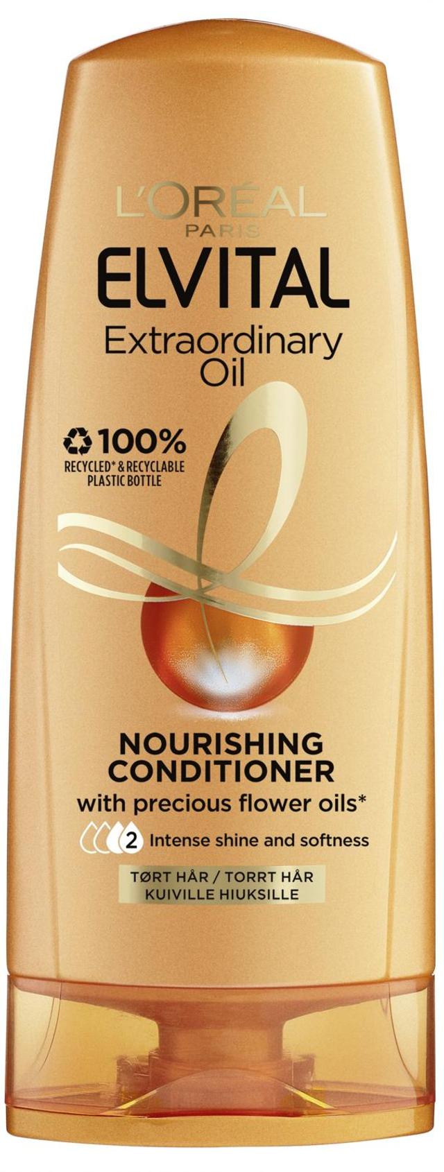 L'Oréal Paris Elvital Extraordinary Oil Hoitoaine normaaleille ja kuiville hiuksille 200ml