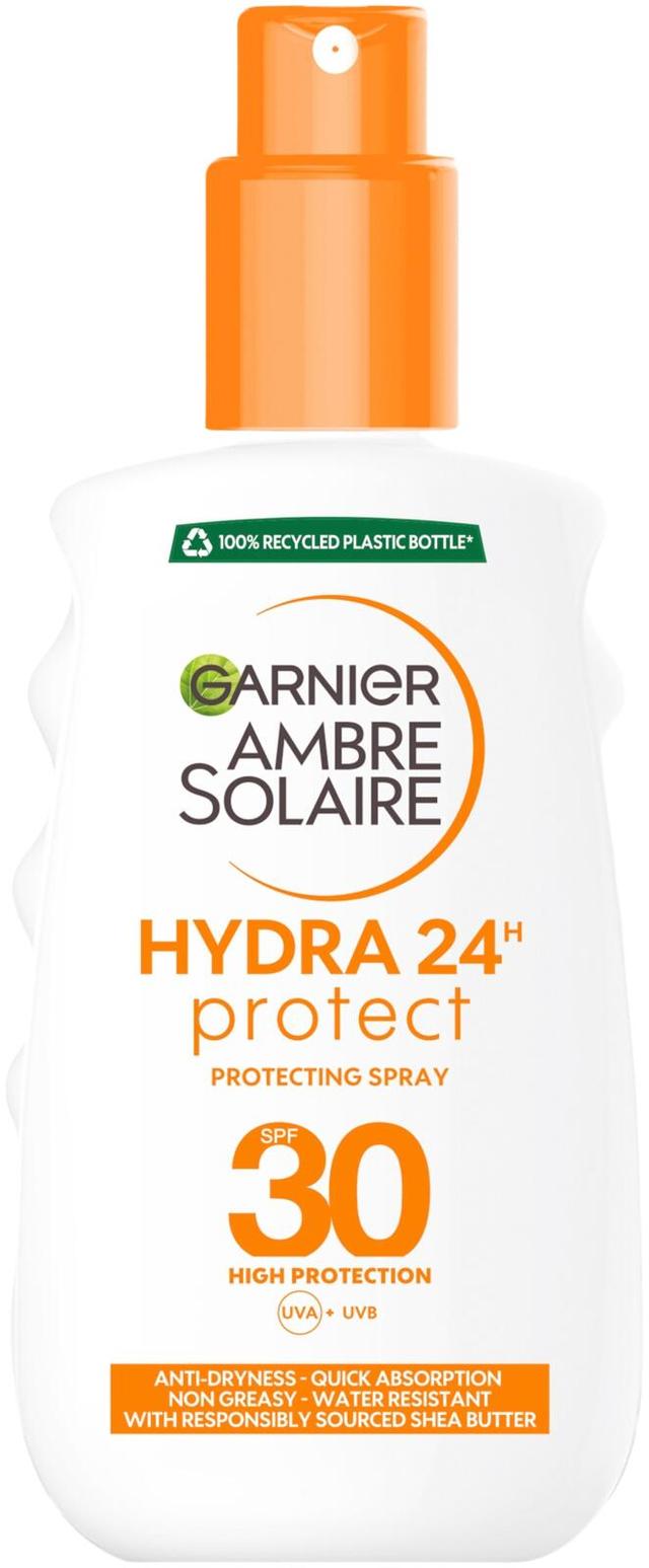 Garnier Ambre Solaire Hydra 24H Protect aurinkosuojasuihke SK30 200 ml