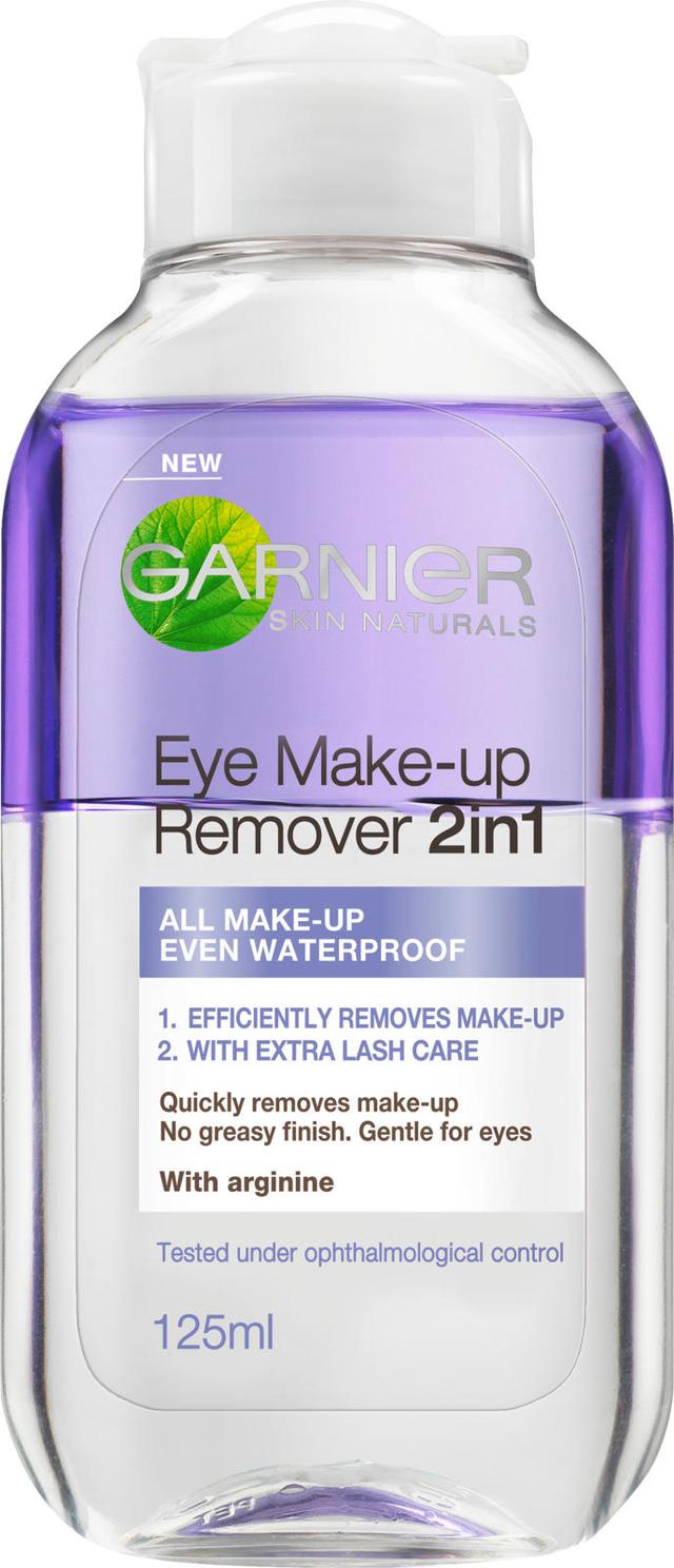 Garnier Skin Active 2in1 silmämeikinpoistoaine 125ml