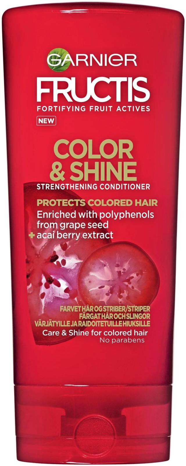 Garnier Fructis Color & Shine hoitoaine värjätyille ja raidoitetuille hiuksille 200ml