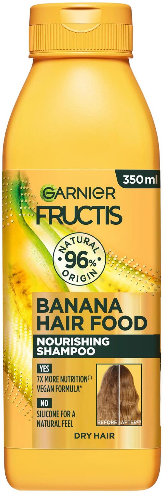 Garnier Fructis Hair Food Banana shampoo kuiville hiuksille 350ml