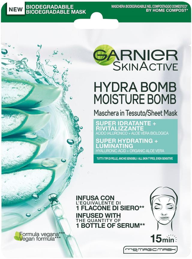Garnier SkinActive Hydra Bomb Super Hydrating + Revitalizing kangasnaamio 28g