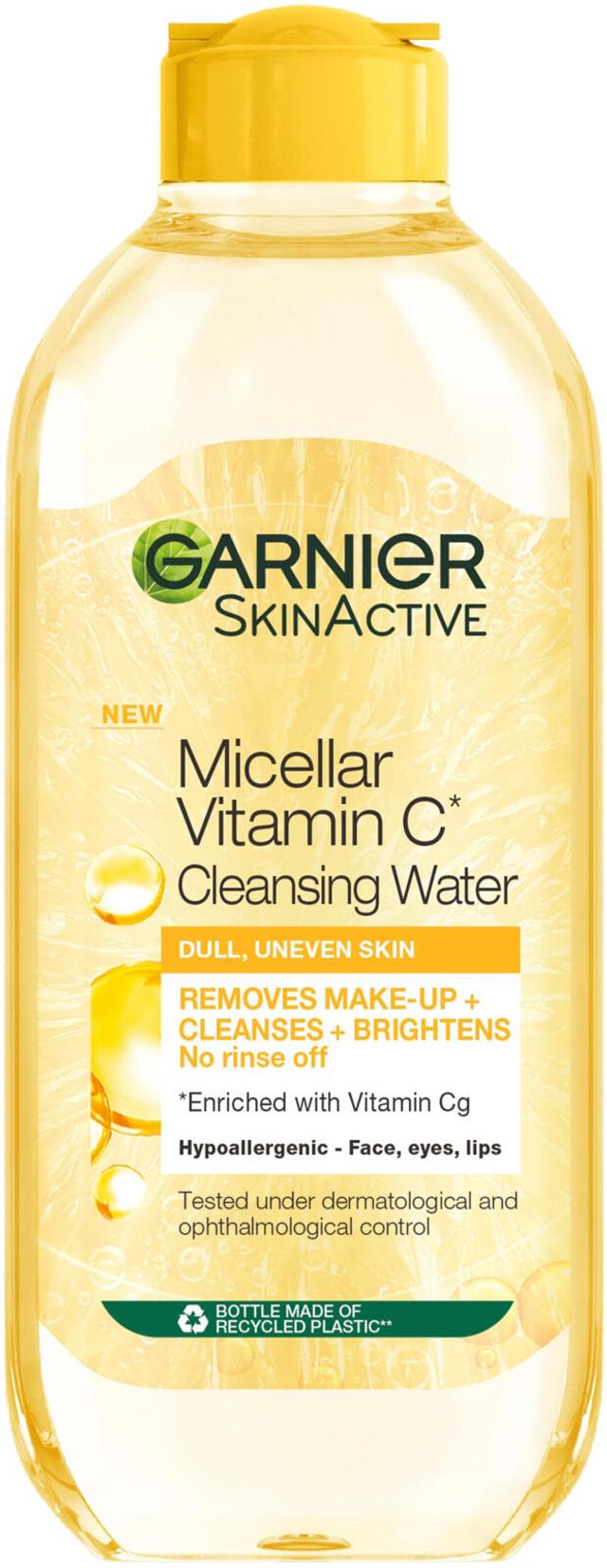 Garnier SkinActive Micellar Vitamin C Cleansing Water puhdistusvesi 400 ml