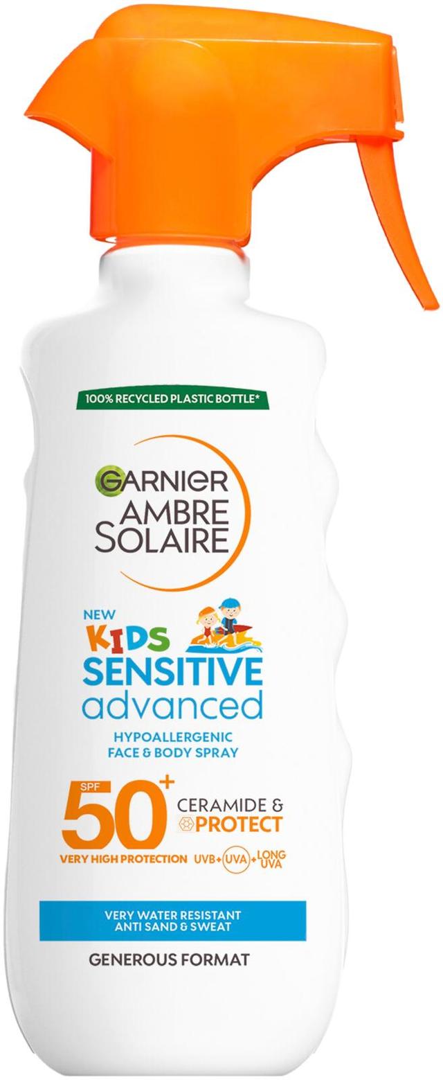 Garnier Ambre Solaire Sensitive Advanced Kids Aurinkosuoja herkälle iholle 270ml