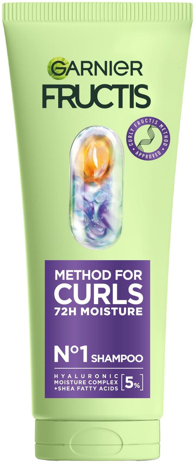 Garnier Fructis Method for Curls shampoo kihartuville hiuksille 200ml