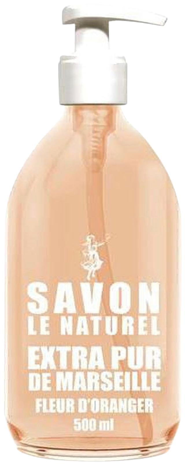 Savon Le Naturel Extra Pur de Marseille Fleur D'Oranger nestesaippua 500ml