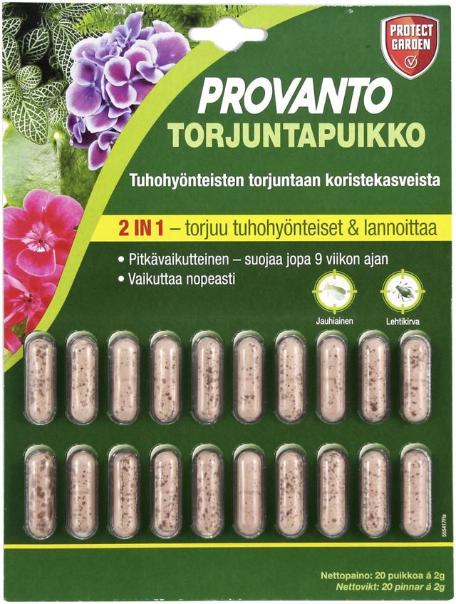 Provanto Torjuntapuikko 20 kpl/pkt