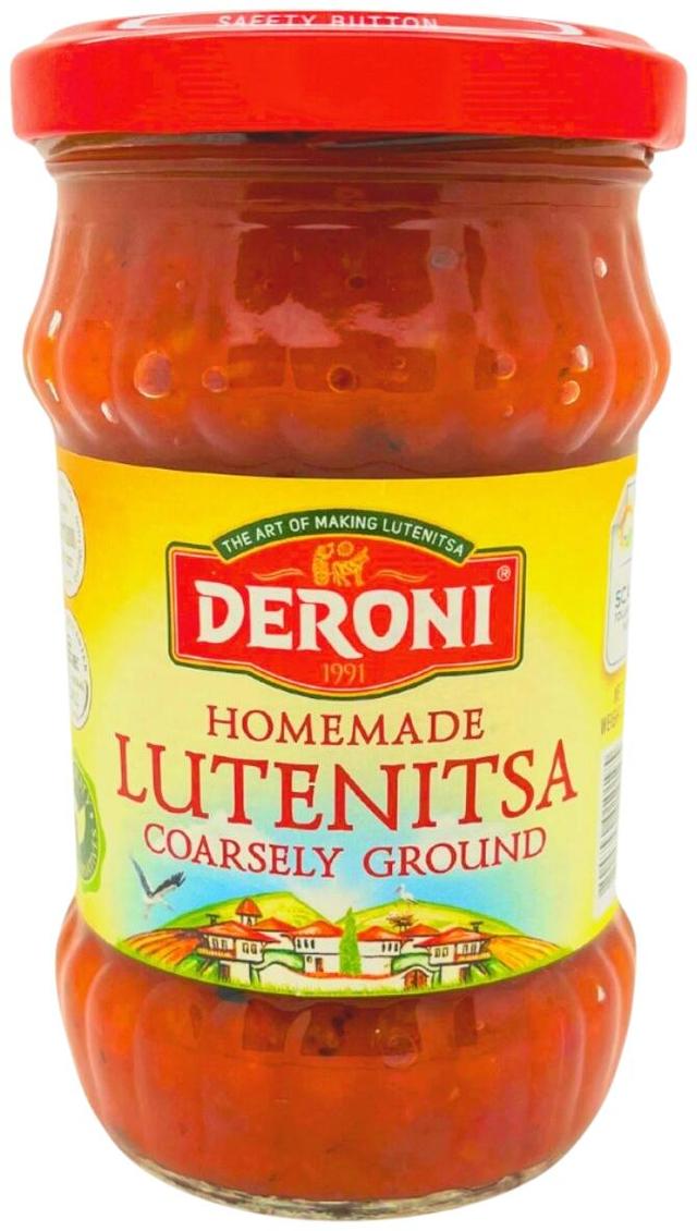 Deroni paprika-tomaattitahna Lutenitsa 265 g