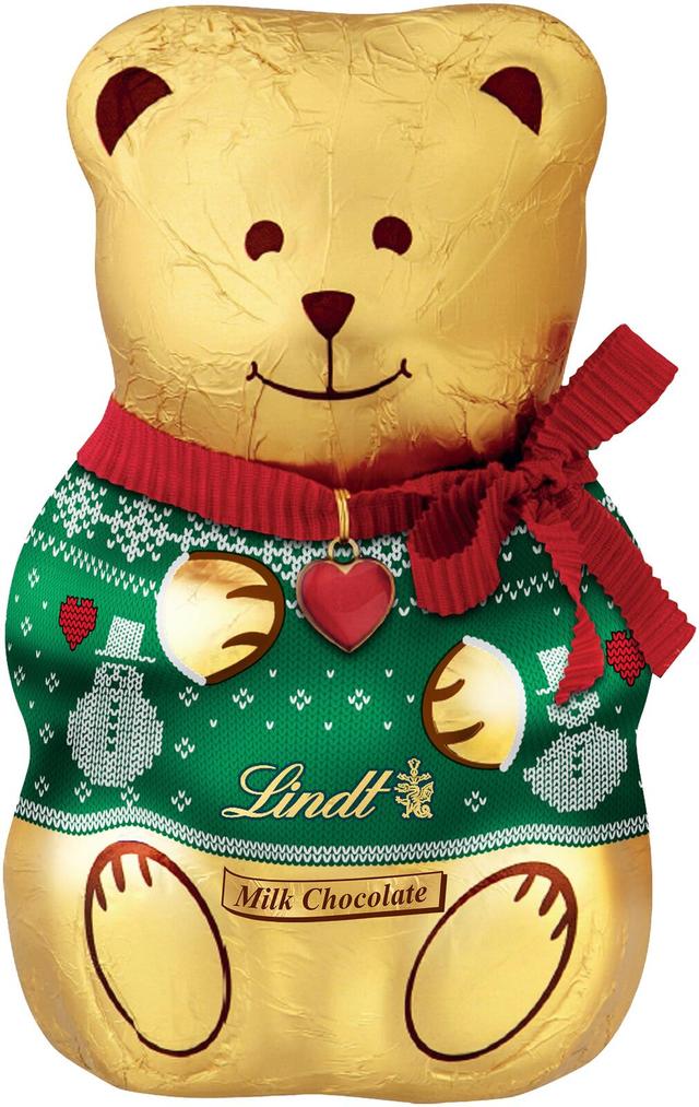 Lindt TEDDY Sweater maitosuklaakuvio 100g