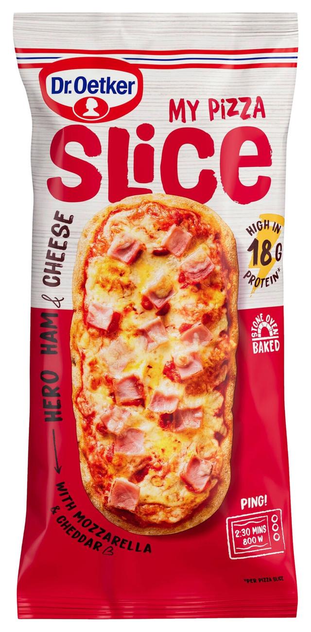 Dr. Oetker My Pizza Slice Ham&Cheese pakastepizzapala 140 g