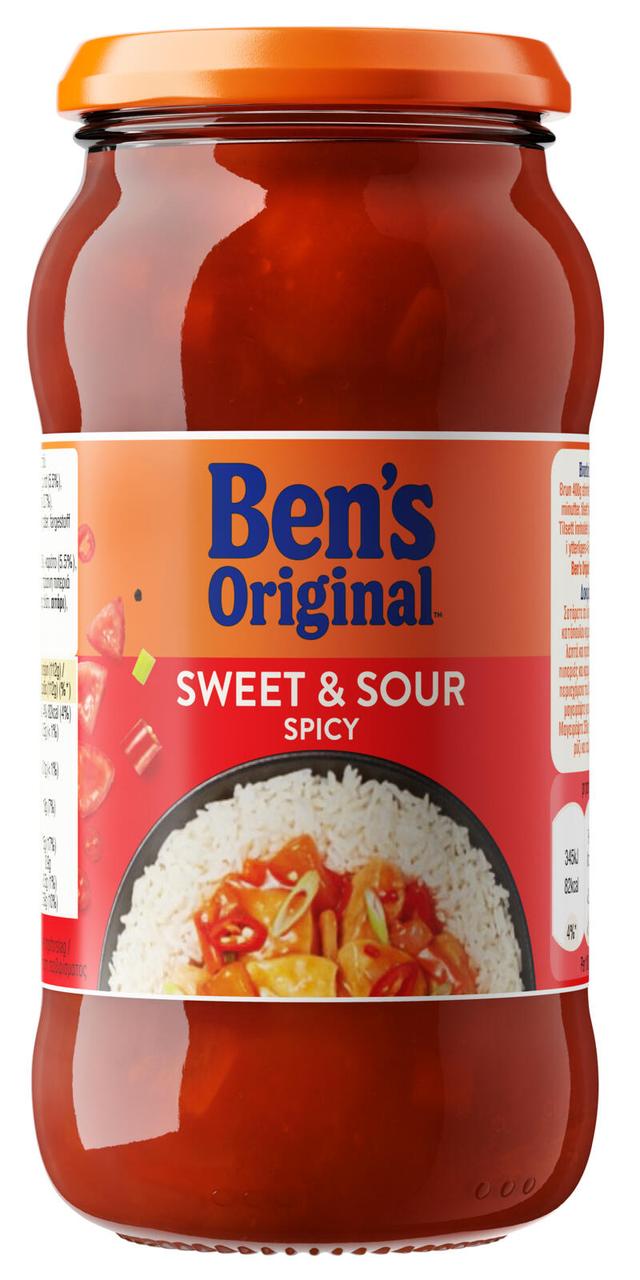 Ben's Original Sweet & Sour Spicy ateriakastike 450g