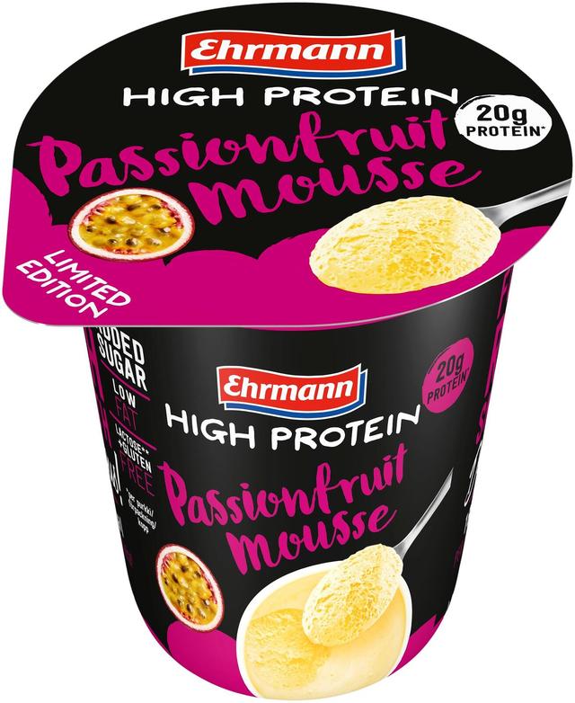 High Protein proteiinimousse passionhedelmä 200 g